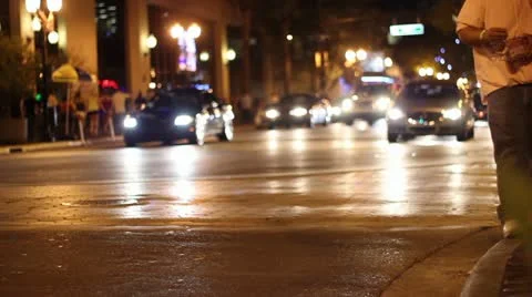 Traffic In City 3 Video stock 11050340