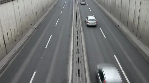 Traffic in the city - fast Video stock 1091412