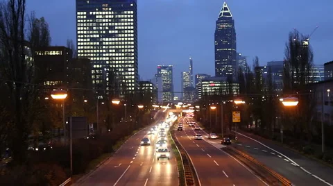 Traffic in the city Video stock 943597