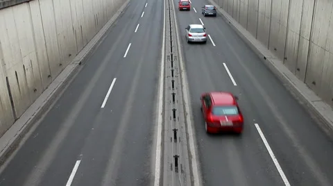 Traffic in the city Video stock 1089371