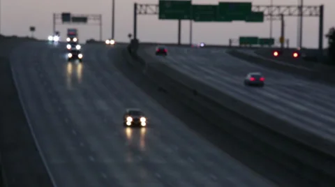 Traffic in the City Stock Footage 28900651