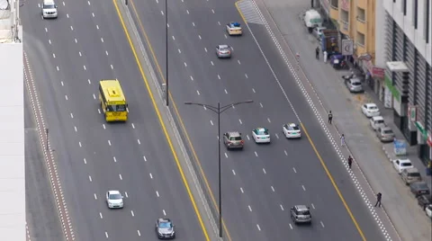 Traffic in the city Video stock 60774035