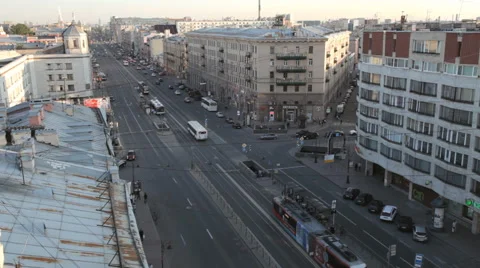 Traffic in the city Vidéo 63424702