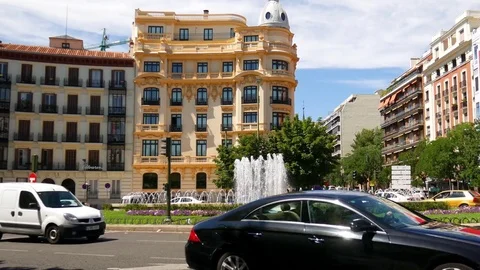 Traffic in the city Stock Footage 70120777