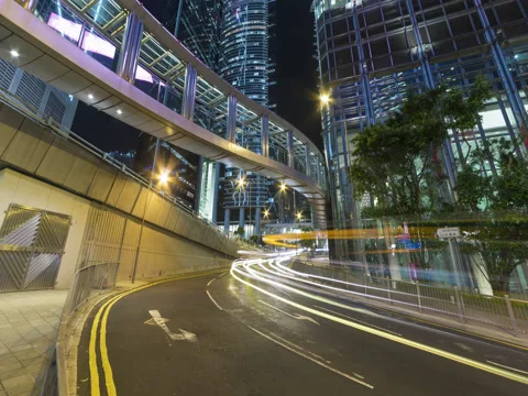 Traffic in city Stock Footage 80819175