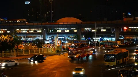 Traffic in the city Stock Footage 104532140