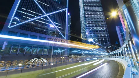 Traffic in city Stock Footage 129154077