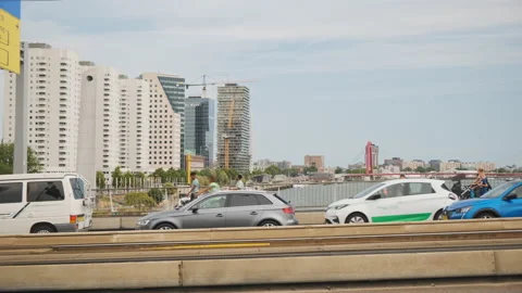 Traffic in a city Stock Footage 203482235