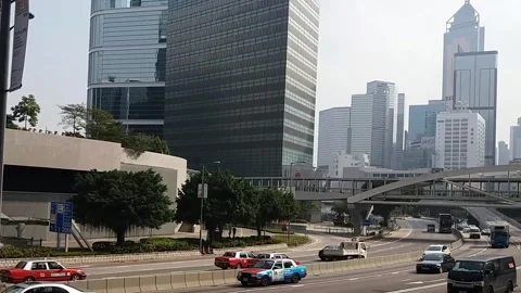 Traffic in the City Stock Footage 241284154