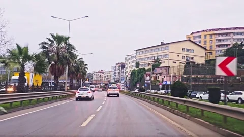 Traffic in the city Stock Footage 277158719