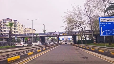 Traffic in the city Stock Footage 277160730