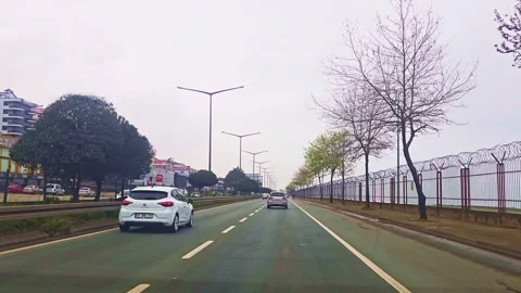 Traffic in the city Stock Footage 277167131