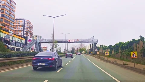 Traffic in the city Stock Footage 277167385