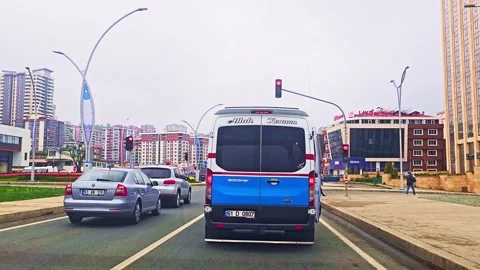 Traffic in the city Stock Footage 277167428