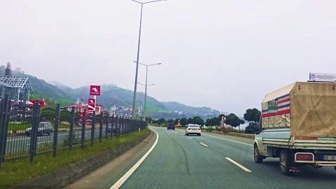 Traffic in the city Stock Footage 277168850