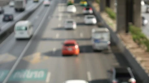 Traffic in city Stock Footage 289662928