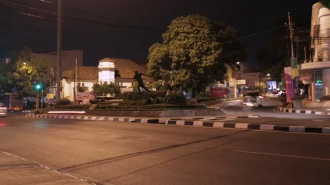 Traffic In The City - Time Lapse Stock Footage 79447106