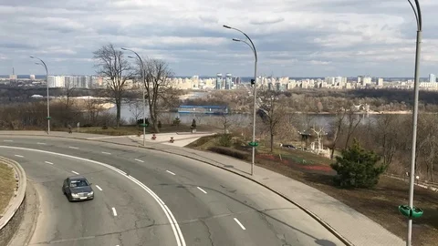 Traffic in the city. time lapse Stock-Footage 112518908