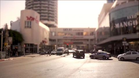 Traffic, city, vehicles, intersection, roads, traffic congestion Vidéo 125309436