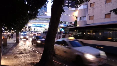 Traffic, city, vehicles, intersection, roads, traffic congestion Vidéo 125309872