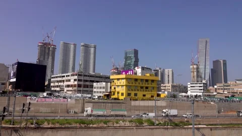 Traffic, city, vehicles, intersection, roads, traffic congestion Vidéo 196981231