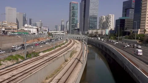 Traffic, city, vehicles, intersection, roads, traffic congestion Vidéo 196982238