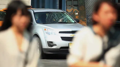 Traffic Close up NYC 動画素材 29596525