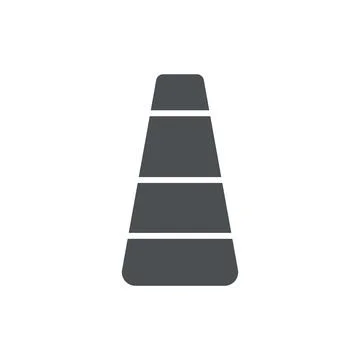 Traffic cone icon Stock-Illustration