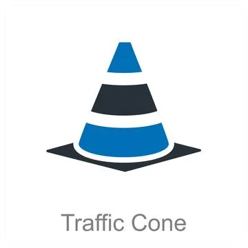Traffic Cone Stock Illustration