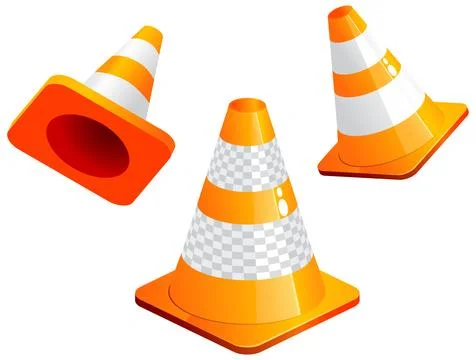 Traffic Cone Stock Illustration