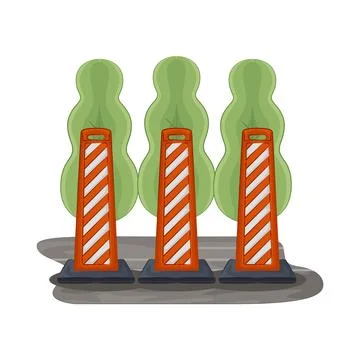 Traffic Cone Illustration Stock Illustration