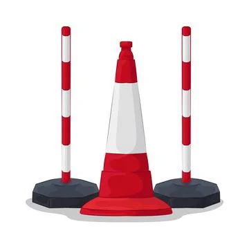 Traffic Cone Illustration Stock Illustration