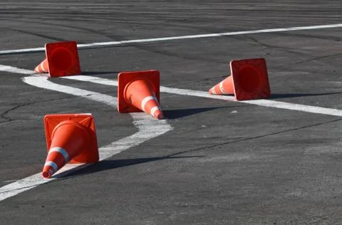 Traffic cone Stock Photos