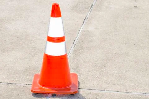 Traffic cone Foto stock