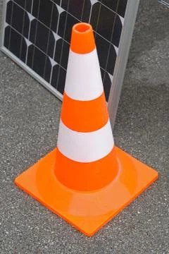 Traffic cone Foto stock