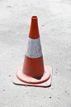 Traffic cone Foto stock