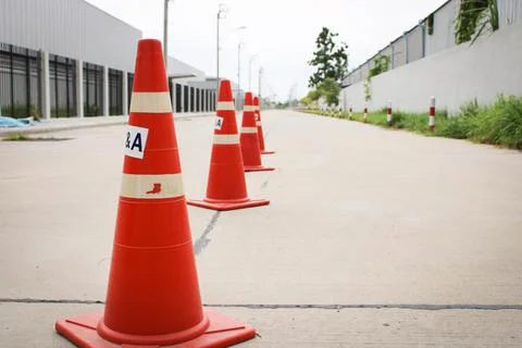 Traffic cone Stock Photos