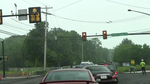 Traffic confusion 1b Stock Footage 10568145