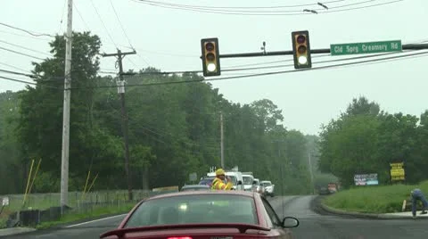 Traffic confusion 1c Stock Footage 10568113