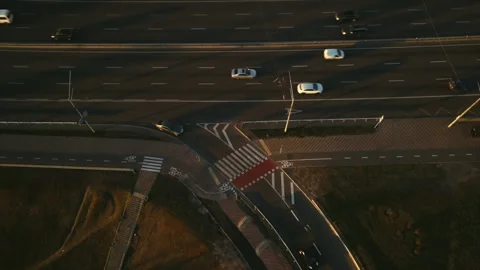 Traffic congestion during rush hour, traffic jams, traffic congestion during Stock Footage 246407616