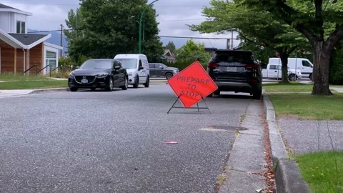 Traffic control Stock Footage 135934966