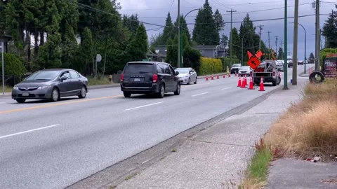 Traffic control Stock Footage 135934973