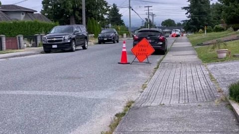 Traffic control Stock Footage 135935018