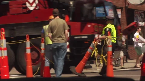 TRAFFIC COP Stock Footage 185602551