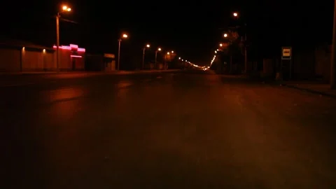 Traffic in the dark 1 Stock Footage 327867938