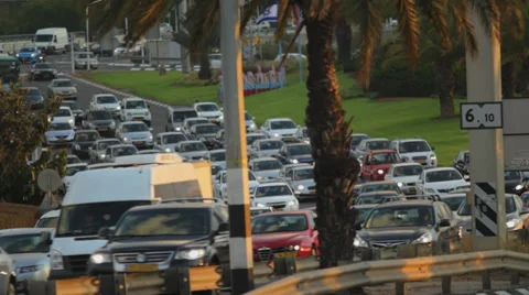 Traffic day time Stock Footage 30235698