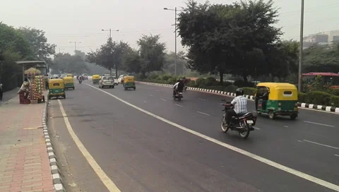 Traffic in Delhi2 Stock-Footage 32226252