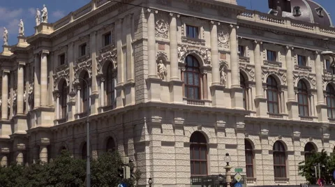 Traffic On Downtown Streets Of Vienna Stock Footage 67586728