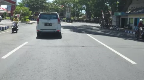 Traffic Driving Time-lapse Stock Footage 56190197