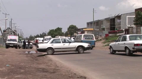Traffic in Ethiopia Stock Footage 1045934